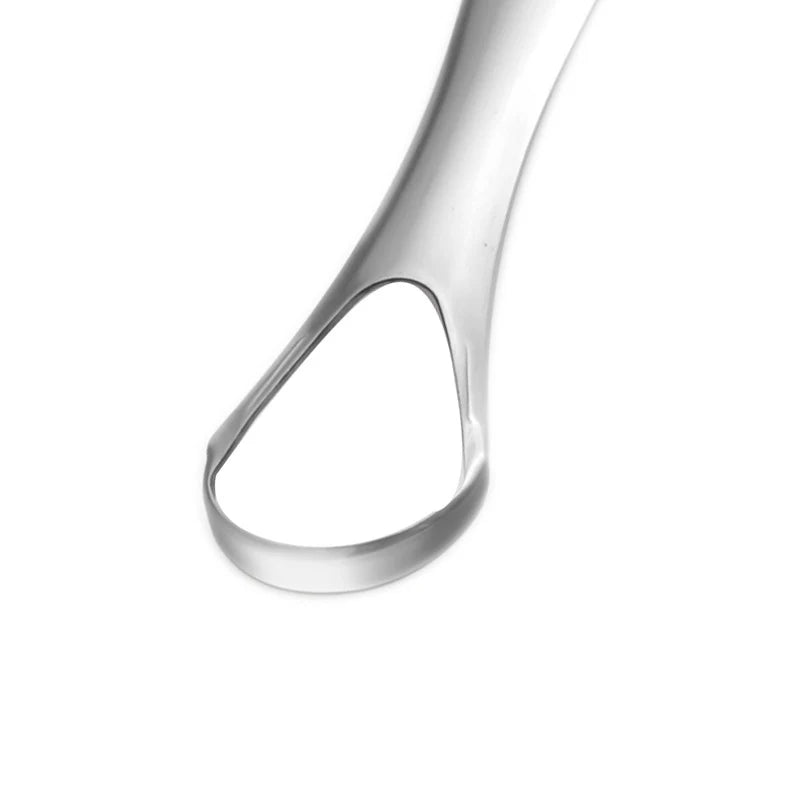 Stainless Steel Open Type Tongue Scraper