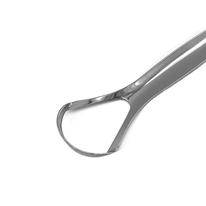 Stainless Steel Open Type Tongue Scraper