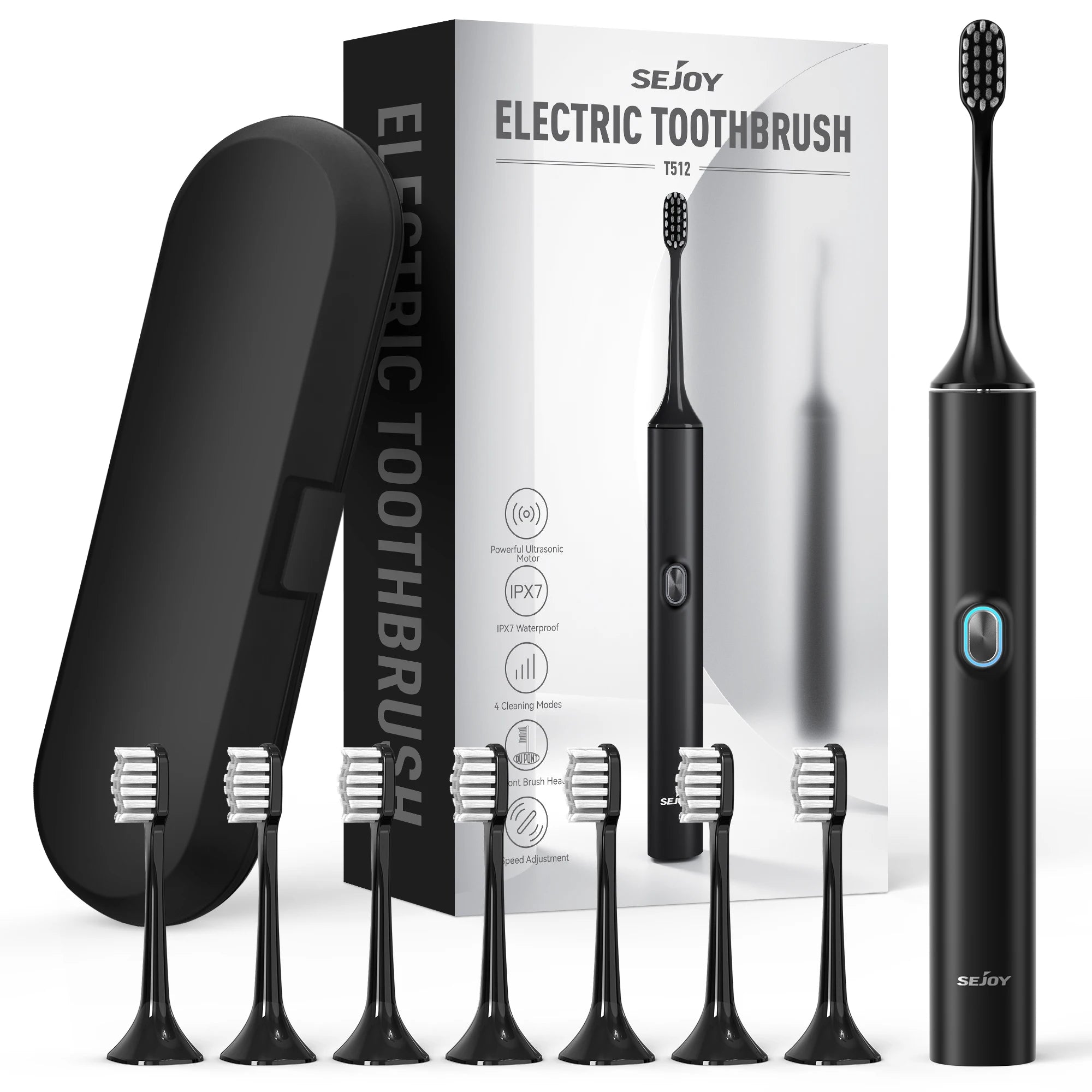 4 Models Sonic Electric Toothbrush Set