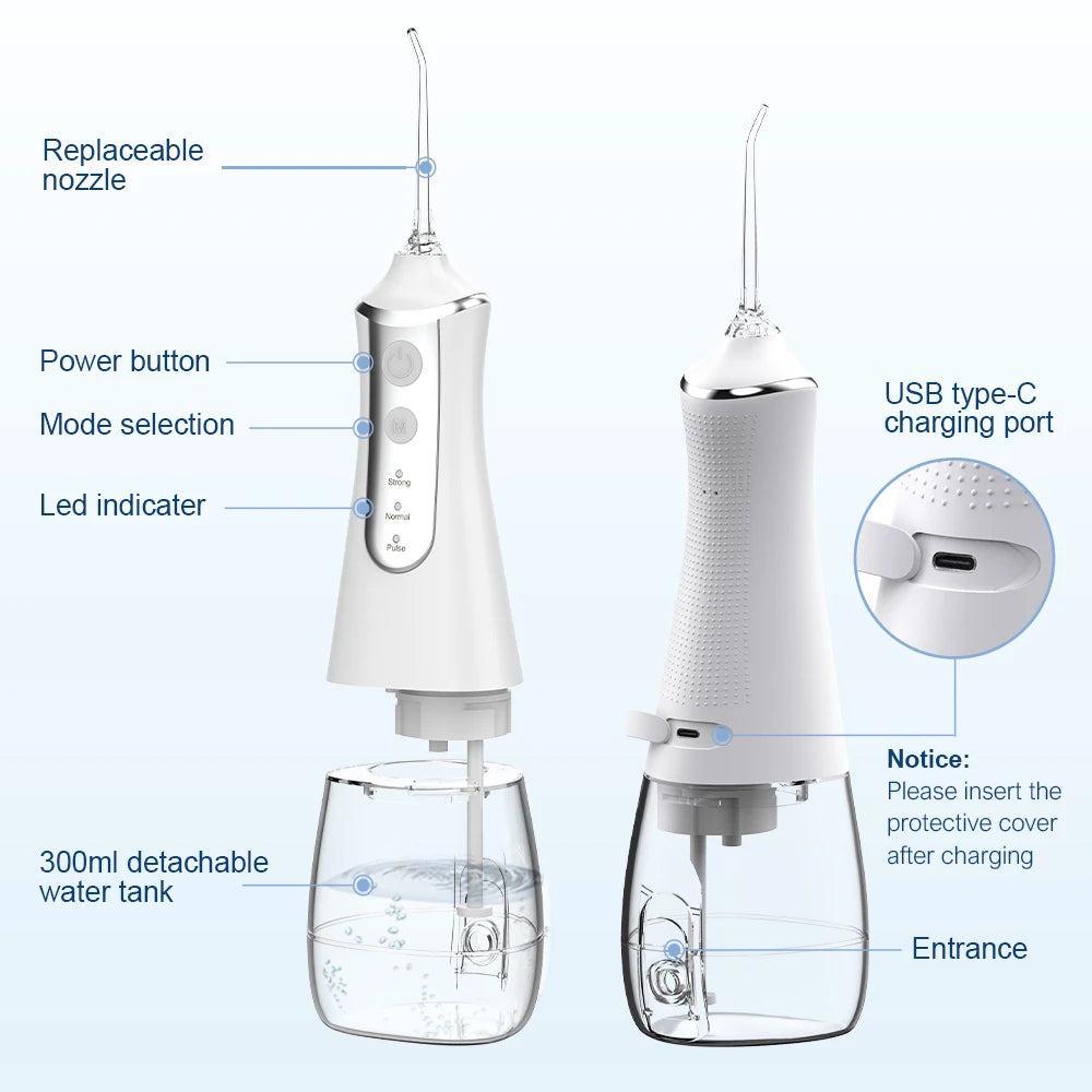 Dental Oral Irrigator Water Flosser Mouth Washing Machine