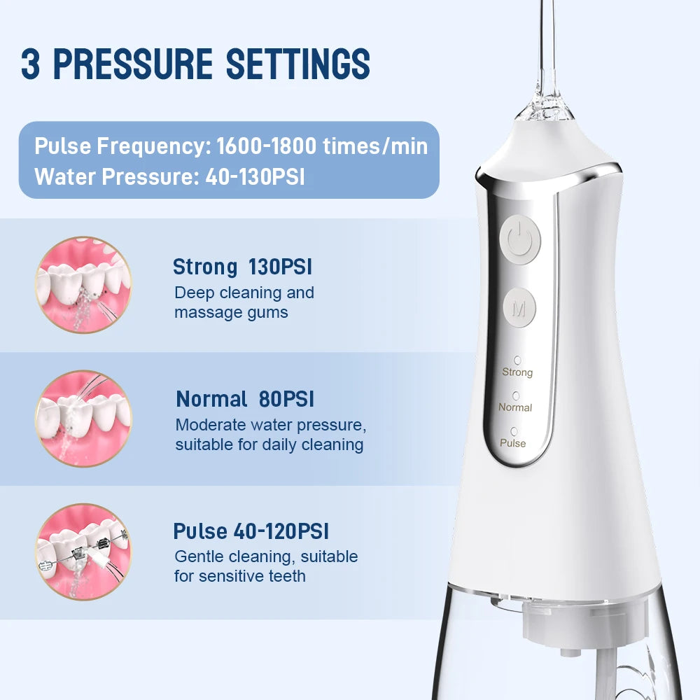 Dental Oral Irrigator Water Flosser Mouth Washing Machine