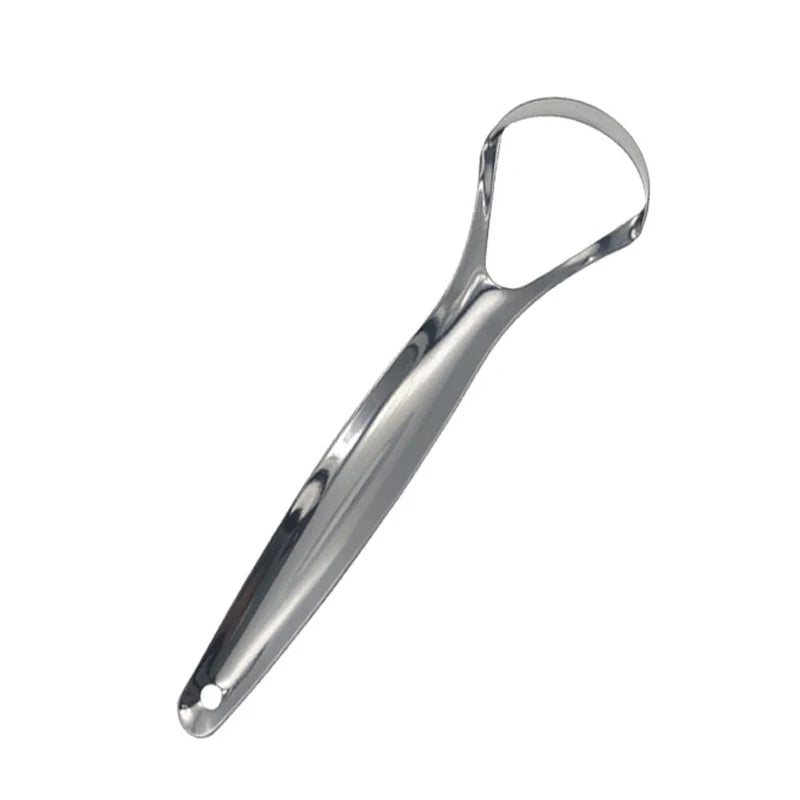 Stainless Steel Open Type Tongue Scraper